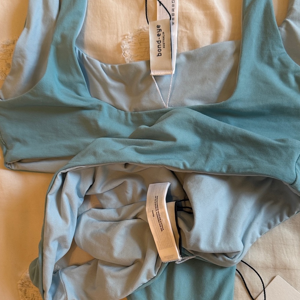 Bond-eye Sky Blue Reversible Bikini Set - Picture 6 of 7